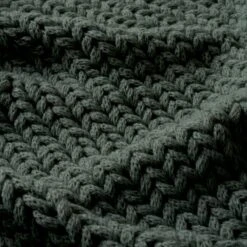 Chunky Knit Recycled Throw 130cm X 170cm -Dunelm Shop 30826707 alt03