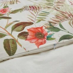 Dorma Rambling Rose Cream Cotton Duvet Cover And Pillowcase Set -Dunelm Shop 30827695 alt03