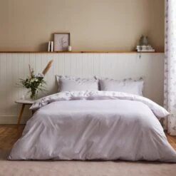 Hailey Ditsy Mauve Duvet Cover And Pillowcase Set -Dunelm Shop 30828794 alt02