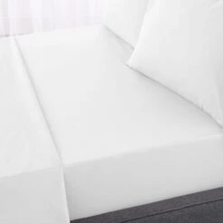 Hotel 230 Thread Count Crisp Cotton Percale Fitted Sheet 40 Hotel 230 Thread Count Crisp Cotton Percale Fitted Sheet -Dunelm Shop 30831816