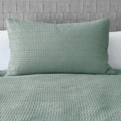 Amberley Waffle Standard Pillowcase -Dunelm Shop 30834902