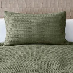 Amberley Waffle Standard Pillowcase -Dunelm Shop 30834904