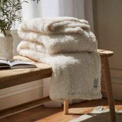Teddy Bear Throw -Dunelm Shop 30835451