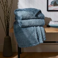 Teddy Bear Throw -Dunelm Shop 30835452