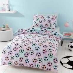 Football Ombre Duvet Cover And Pillowcase Set -Dunelm Shop 30853783 alt02