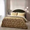 HÖEM Zabine Cotton Rich Duvet Cover & Pillowcase Set, Mustard 1 HÖEM Zabine Cotton Rich Duvet Cover & Pillowcase Set, Mustard -Dunelm Shop 30856105
