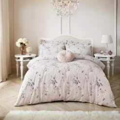 Holly Willoughby Keeley Pink Duvet Cover & Pillowcase Set 17 Holly Willoughby Keeley Pink Duvet Cover & Pillowcase Set -Dunelm Shop 30856131