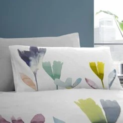 Pollensa Multicoloured Floral Duvet Cover And Pillowcase Set 23 Pollensa Multicoloured Floral Duvet Cover And Pillowcase Set -Dunelm Shop 30858161 alt01