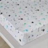 Game Glow Grey Single Fitted Sheet -Dunelm Shop 30858187