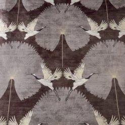 Luxe Cranes Duvet Cover And Pillowcase Set -Dunelm Shop 30858809 alt02