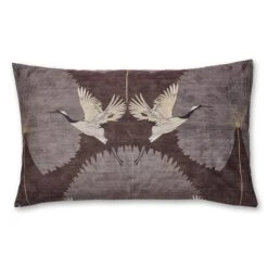 Luxe Cranes Duvet Cover And Pillowcase Set -Dunelm Shop 30858809 alt06