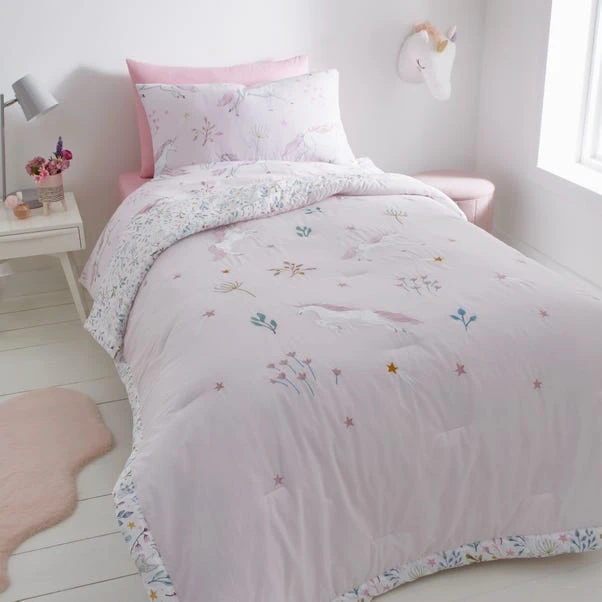 Enchanted Unicorn Quilted Bedspread 3 Enchanted Unicorn Quilted Bedspread