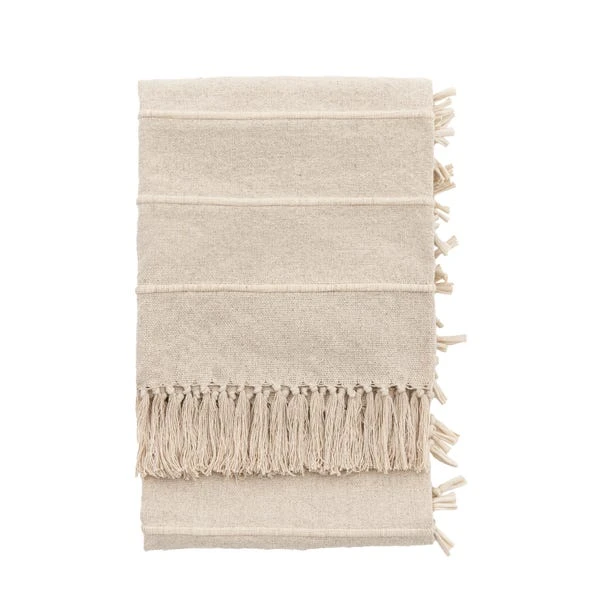 Cedar & Sage Melrose Cream Throw 3 Cedar & Sage Melrose Cream Throw