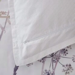 Dorma Purity Meadow Mauve Oxford Pillowcase Pair 9 Dorma Purity Meadow Mauve Oxford Pillowcase Pair -Dunelm Shop 30862290 alt03