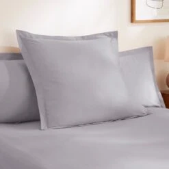 Soft Washed Recycled Cotton Continental Pillowcase 28 Soft Washed Recycled Cotton Continental Pillowcase -Dunelm Shop 30862954