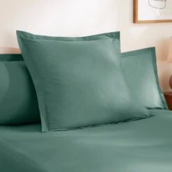 Soft Washed Recycled Cotton Continental Pillowcase 26 Soft Washed Recycled Cotton Continental Pillowcase -Dunelm Shop 30862989
