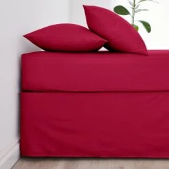 Non Iron Plain Dye Valance 28 Non Iron Plain Dye Valance -Dunelm Shop 30863111 alt01