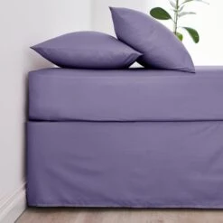 Non Iron Plain Dye Valance 34 Non Iron Plain Dye Valance -Dunelm Shop 30863220 alt01