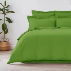 Non Iron Plain Dye Duvet Cover -Dunelm Shop 30863272