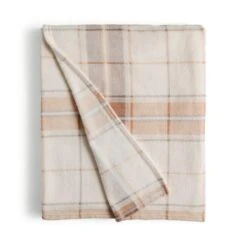 Printed Check Fleece Throw -Dunelm Shop 30864108 alt03