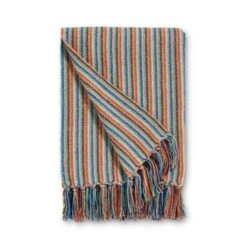 Russell Stripe Throw -Dunelm Shop 30864111 alt01