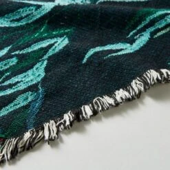 Kingfisher Jacquard Tapestry Throw -Dunelm Shop 30864630 alt03