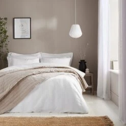 Bamburgh Waffle Duvet Cover & Pillowcase Set 37 Bamburgh Waffle Duvet Cover & Pillowcase Set -Dunelm Shop 30867019