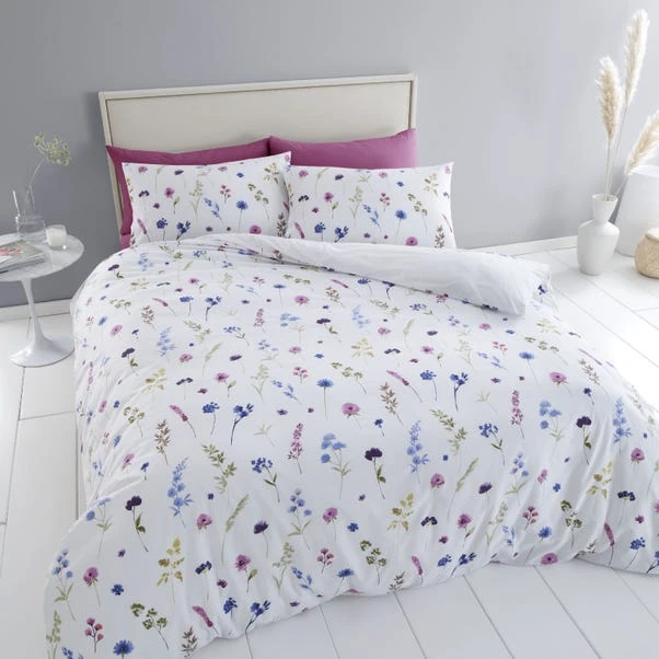 Catherine Lansfield Countryside Floral Reversible Duvet Cover & Pillowcase Set 13 Catherine Lansfield Countryside Floral Reversible Duvet Cover & Pillowcase Set - Image 11