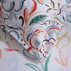 Heart And Soul Ayva Floral Oxford Pillowcase 8 Heart And Soul Ayva Floral Oxford Pillowcase -Dunelm Shop 30868279 alt01