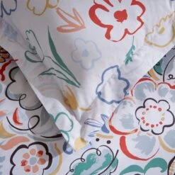 Heart And Soul Ayva Floral Oxford Pillowcase 9 Heart And Soul Ayva Floral Oxford Pillowcase -Dunelm Shop 30868279 alt02