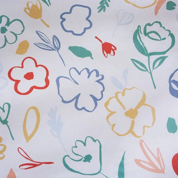 Heart And Soul Ayva Floral Oxford Pillowcase 7 Heart And Soul Ayva Floral Oxford Pillowcase - Image 5