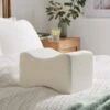 Memory Foam Side Sleeper Wedge Knee Pillow -Dunelm Shop 30870783