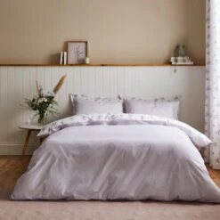 Hailey Ditsy Mauve Duvet Cover And Pillowcase Set -Dunelm Shop 30870837 alt02