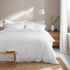 Hemp Blend Duvet Cover & Pillowcase Set -Dunelm Shop 30871242
