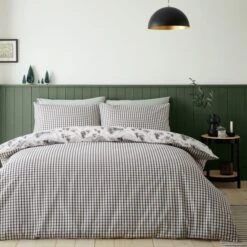 Catherine Lansfield Alpine Village Brushed Cotton Duvet Cover & Pillowcase Set -Dunelm Shop 30874317 alt02