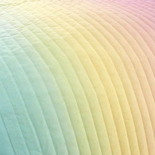 Rainbow Ombre Bedspread 4 Rainbow Ombre Bedspread - Image 2