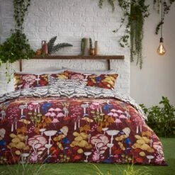 Furn. Amanita Duvet Cover & Pillowcase Set 34 Furn. Amanita Duvet Cover & Pillowcase Set -Dunelm Shop 30876759