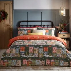 Furn. Christmas Spirit Duvet Cover And Pillowcase Set -Dunelm Shop 30876800