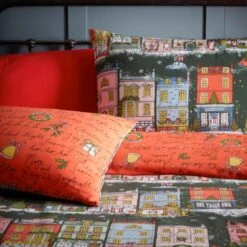 Furn. Christmas Spirit Duvet Cover And Pillowcase Set -Dunelm Shop 30876800 alt01