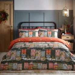 Furn. Christmas Spirit Duvet Cover And Pillowcase Set -Dunelm Shop 30876802 alt03