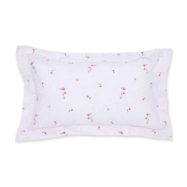 Watercoloured Floral Oxford Pillowcase 4 Watercoloured Floral Oxford Pillowcase - Image 2