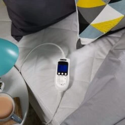 Zanussi Washable Electric Blanket Mattress Protector With Fitted Skirt 12 Zanussi Washable Electric Blanket Mattress Protector With Fitted Skirt -Dunelm Shop 30877313 alt03