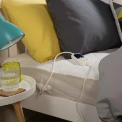 Zanussi Washable Electric Blanket Mattress Protector With Fitted Skirt 13 Zanussi Washable Electric Blanket Mattress Protector With Fitted Skirt -Dunelm Shop 30877313 alt04