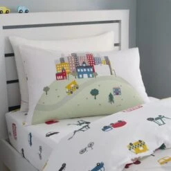 Bianca Transport Cotton Duvet Cover & Pillowcase Set 30 Bianca Transport Cotton Duvet Cover & Pillowcase Set -Dunelm Shop 30880000 alt01