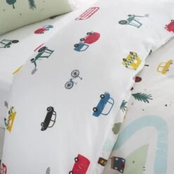 Bianca Transport Cotton Duvet Cover & Pillowcase Set 32 Bianca Transport Cotton Duvet Cover & Pillowcase Set -Dunelm Shop 30880000 alt03