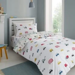 Bianca Transport Cotton Duvet Cover & Pillowcase Set 26 Bianca Transport Cotton Duvet Cover & Pillowcase Set -Dunelm Shop 30880222 alt02