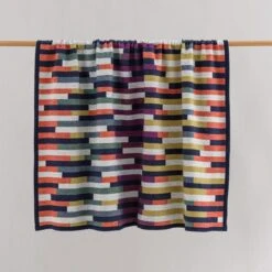 Supersoft Audenza Blocks Throw -Dunelm Shop 30882315