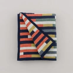 Supersoft Audenza Blocks Throw -Dunelm Shop 30882315 alt01