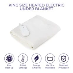 Carmen Kingsize Electric Blanket -Dunelm Shop 30884493 alt05