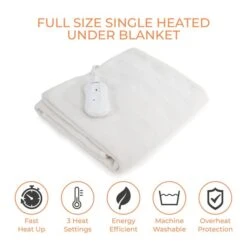 Carmen Full Size Single Electric Blanket 12 Carmen Full Size Single Electric Blanket -Dunelm Shop 30884494 alt02